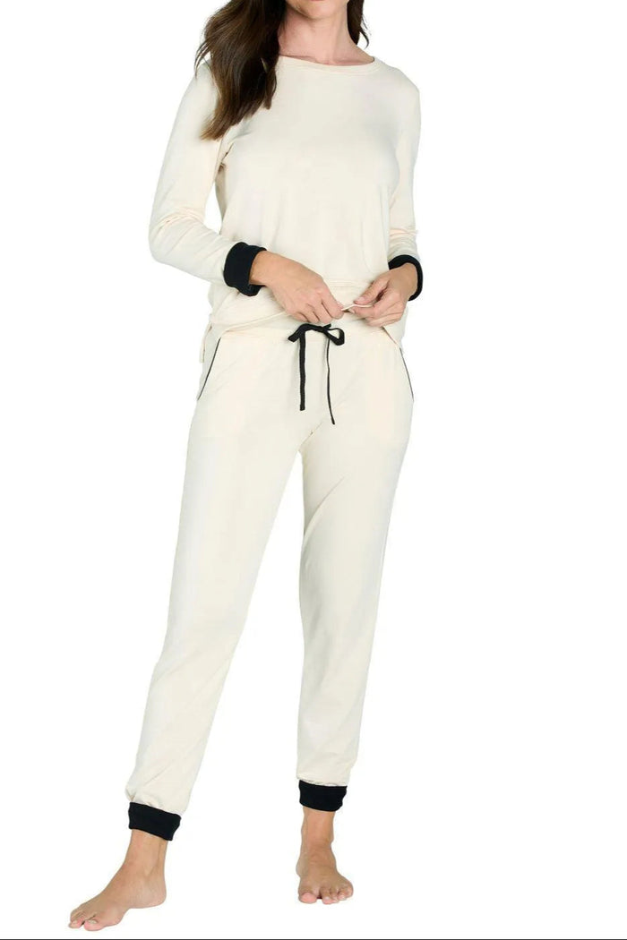 Calypso Relaxed Long Sleeve Loungewear Set - Sales Rack - Twelve Eighty Eight Loungewear twelveeightyeight.com