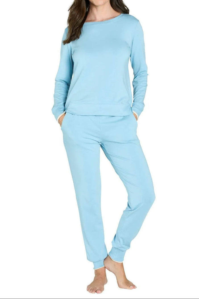 Calypso Relaxed Long Sleeve Loungewear Set - Sales Rack - Twelve Eighty Eight Loungewear twelveeightyeight.com