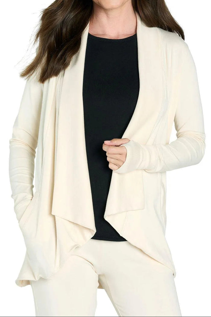 Draped Cardigan - Twelve Eighty Eight Loungewear twelveeightyeight.com