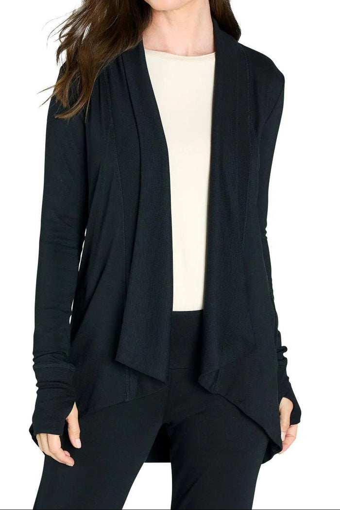 Draped Cardigan - Twelve Eighty Eight Loungewear twelveeightyeight.com
