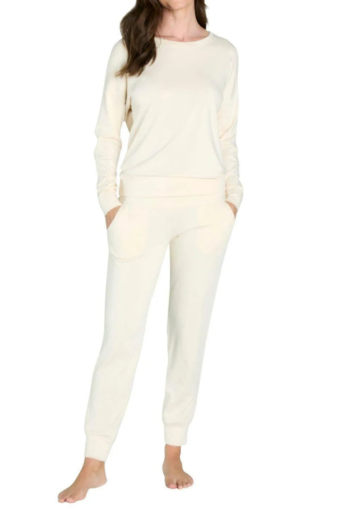 Laguna Relaxed Long Sleeve Loungewear Set - Sales Rack - Twelve Eighty Eight Loungewear twelveeightyeight.com