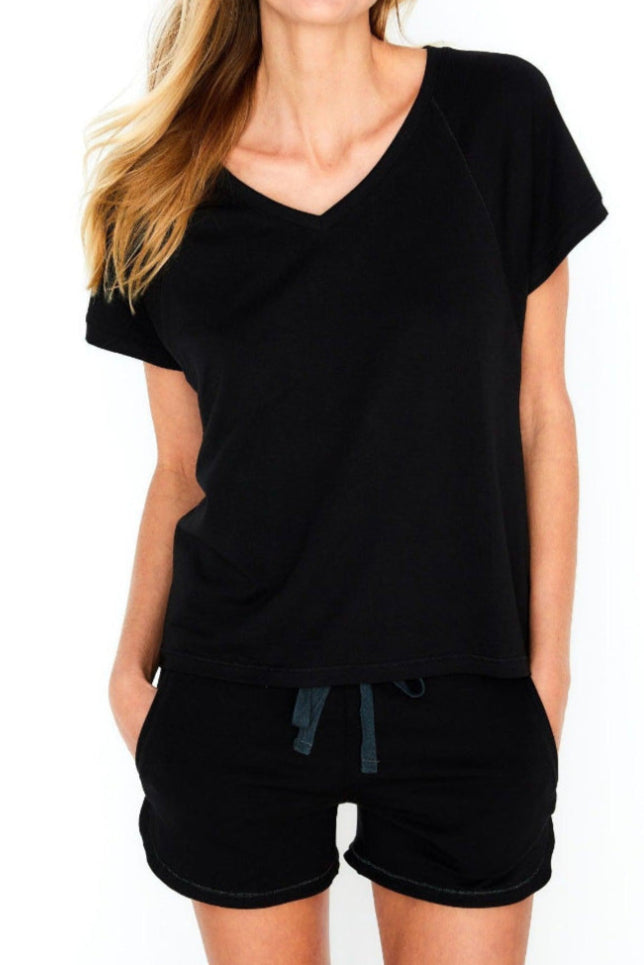 Relaxed Short Loungewear Set - Twelve Eighty Eight Loungewear twelveeightyeight.com