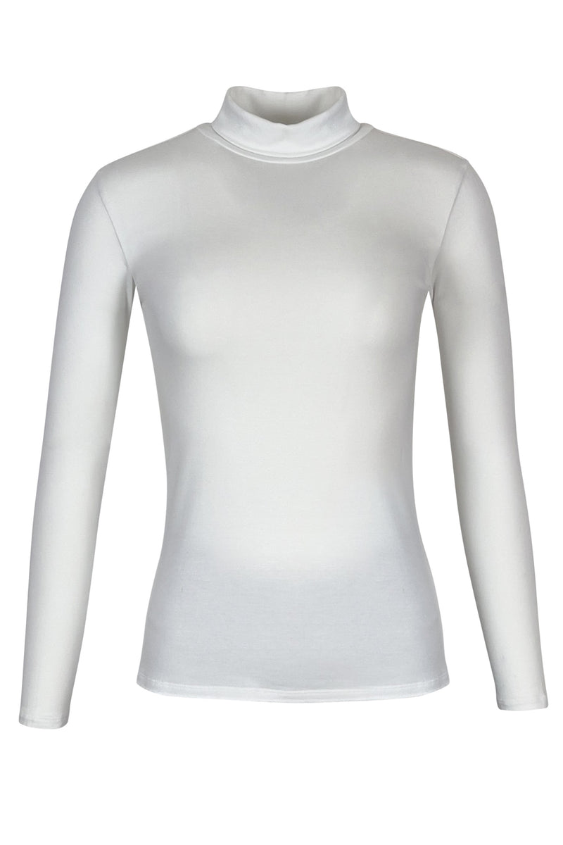 Long Sleeve Mock Neck Tee