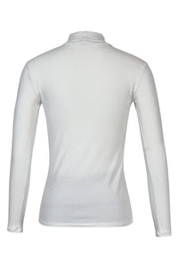 Long Sleeve Mock Neck Tee