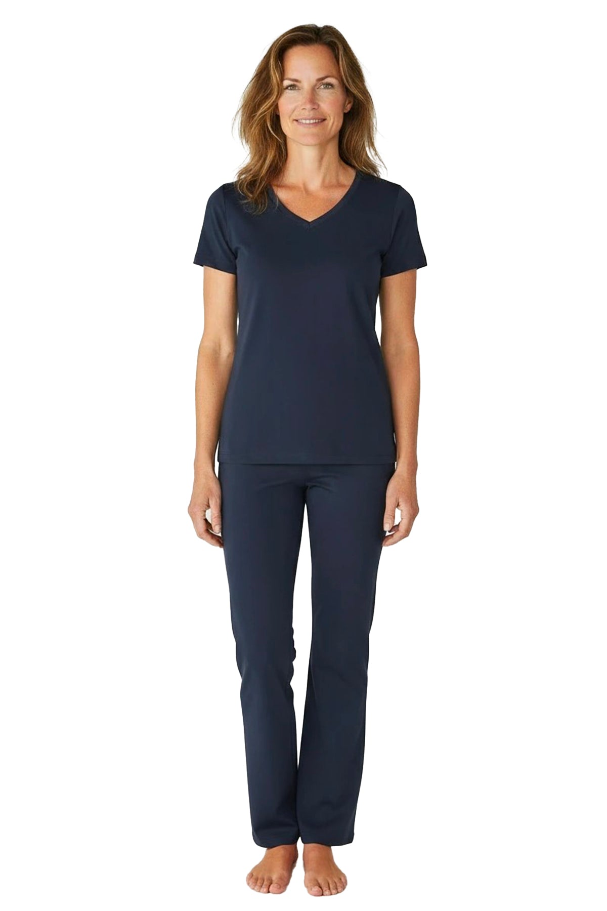 Beyond the Basics Short Sleeve V Neck Tee