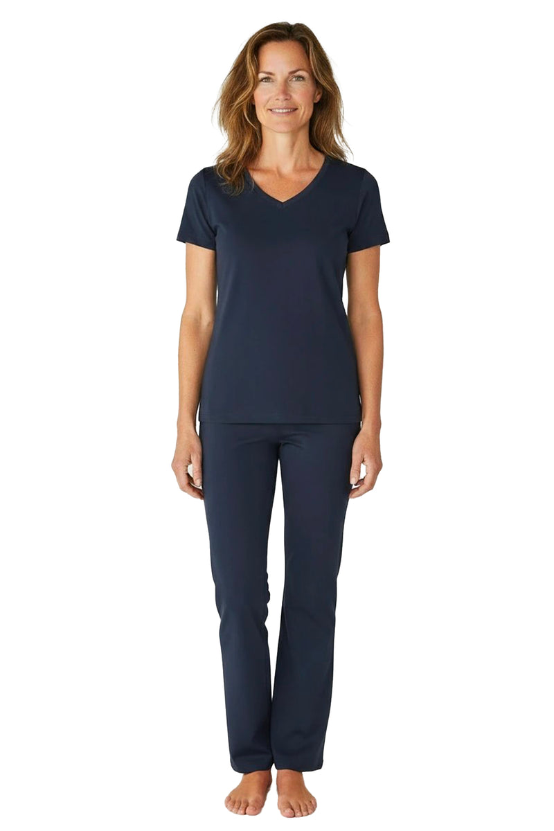 Beyond the Basics Short Sleeve V Neck Tee