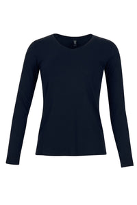 Beyond the Basics Long Sleeve V Neck Tee