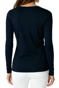 Beyond the Basics Long Sleeve V Neck Tee