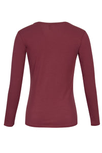 Beyond the Basics Long Sleeve V Neck Tee