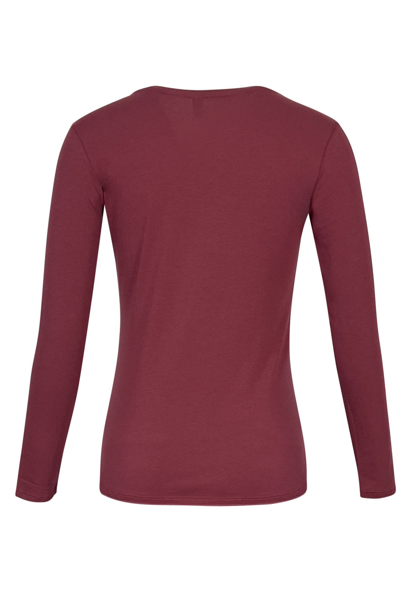 Beyond the Basics Long Sleeve V Neck Tee