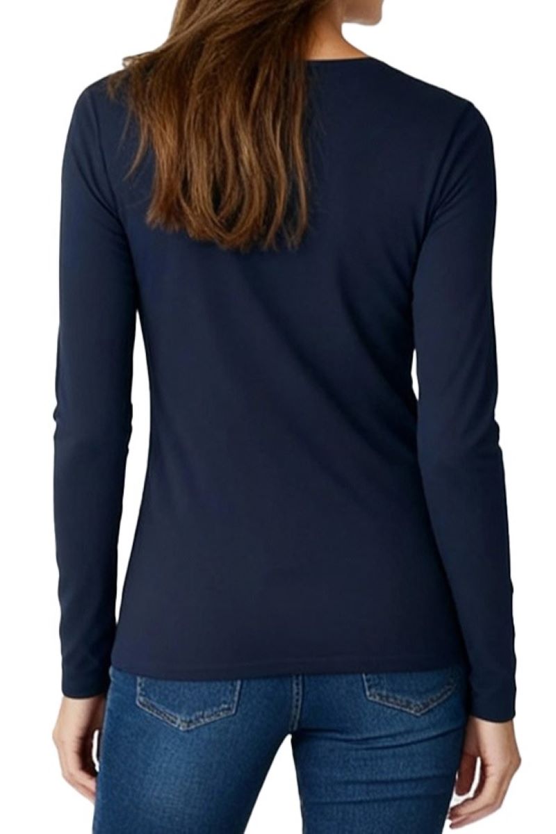 Beyond the Basics Long Sleeve V Neck Tee