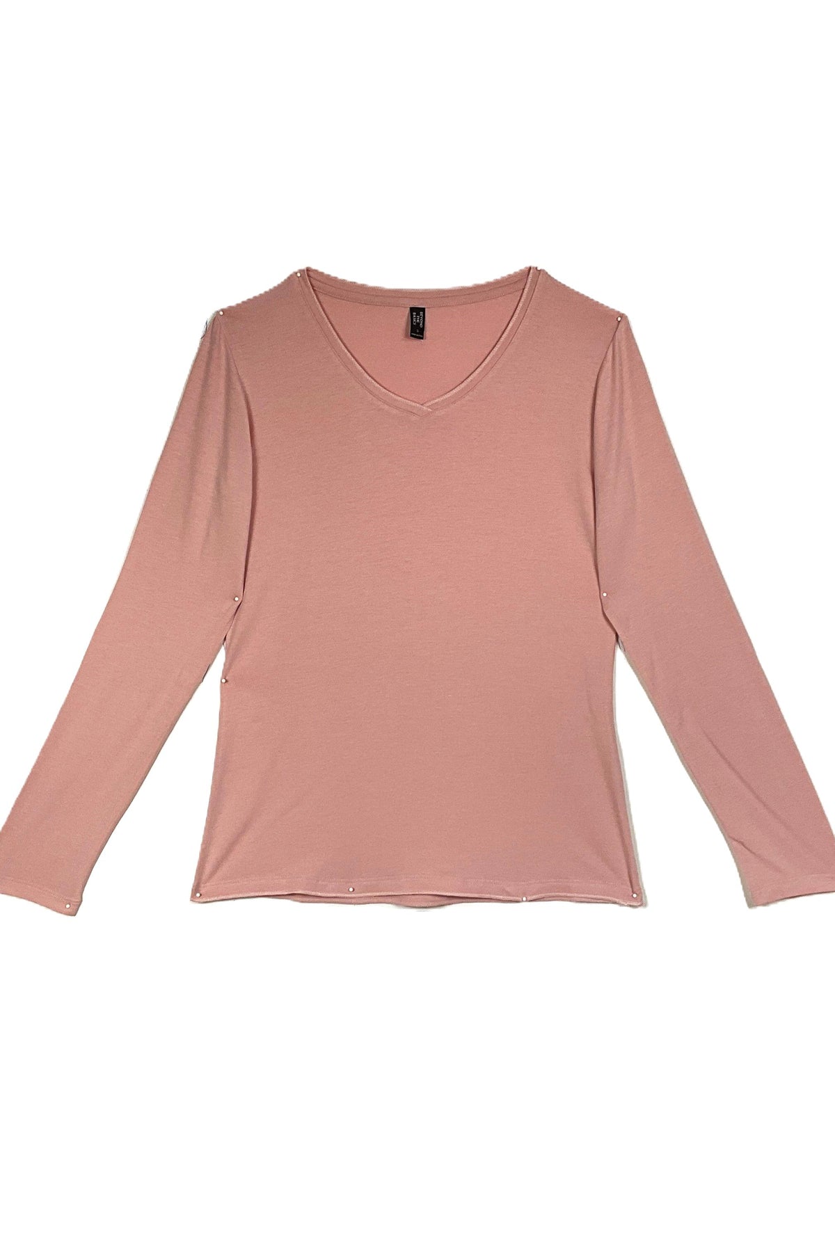 Long Sleeve V Neck Tee