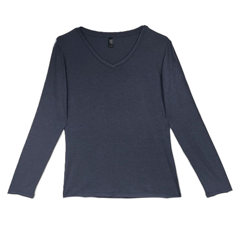 Long Sleeve V Neck Tee