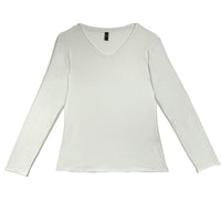 Long Sleeve V Neck Tee