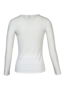 Beyond the Basics Long Sleeve V Neck Tee
