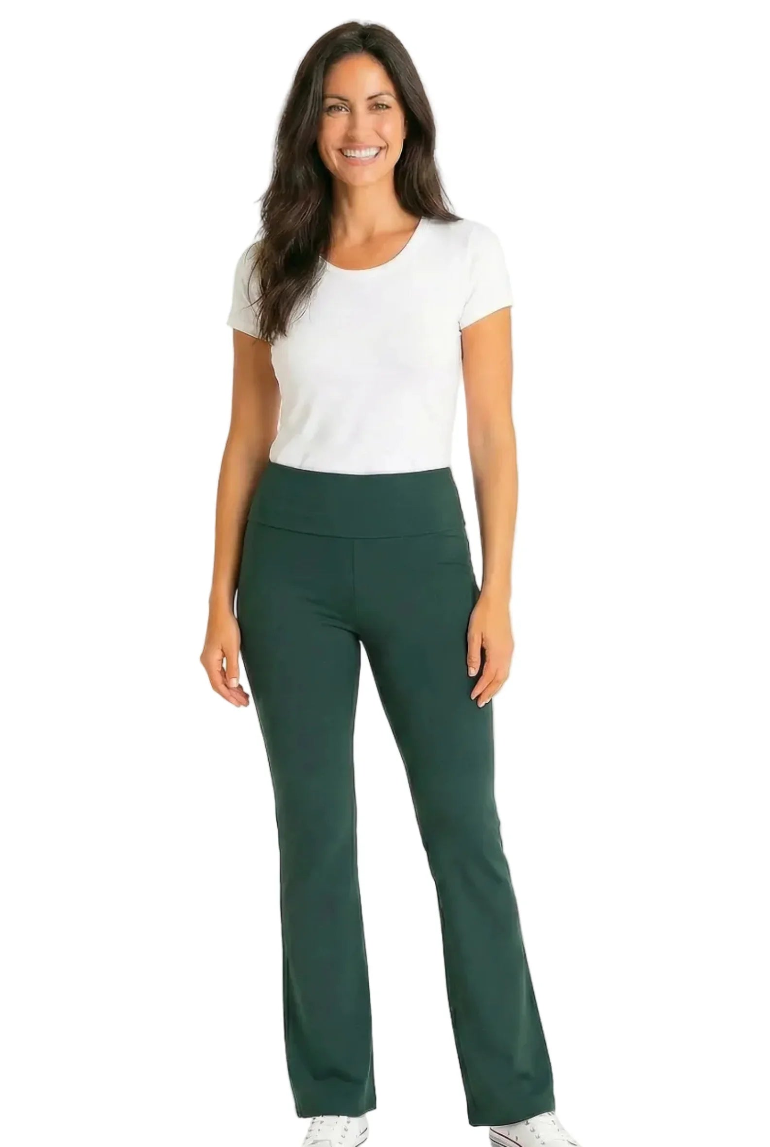 Softest Pima Cotton Beyond the Basics Fold Down Lounge Pants for