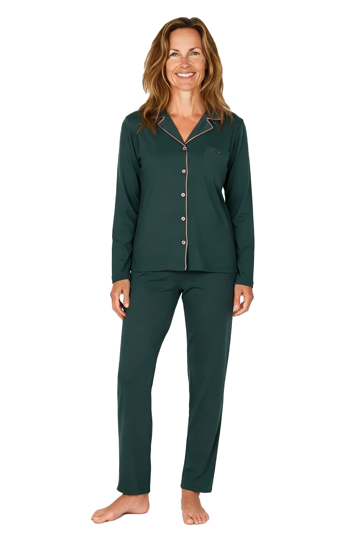 Brenda Long Sleeve PJ Set