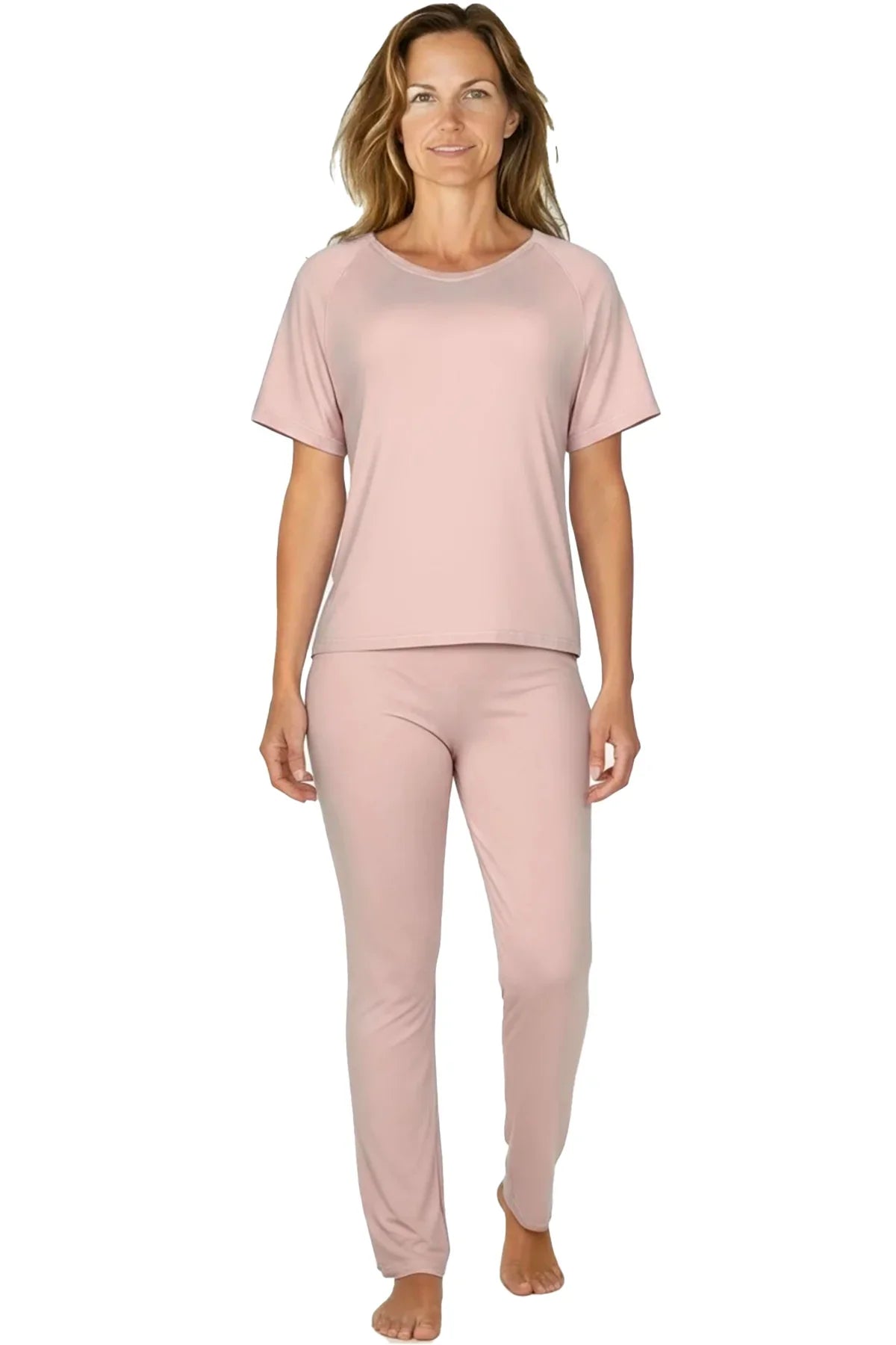 Brenda Short Sleeve Loungewear Set