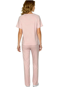 Brenda Short Sleeve Loungewear Set