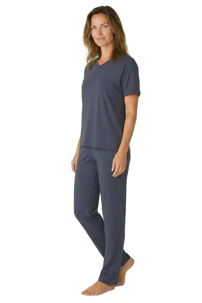 Brenda Short Sleeve Loungewear Set