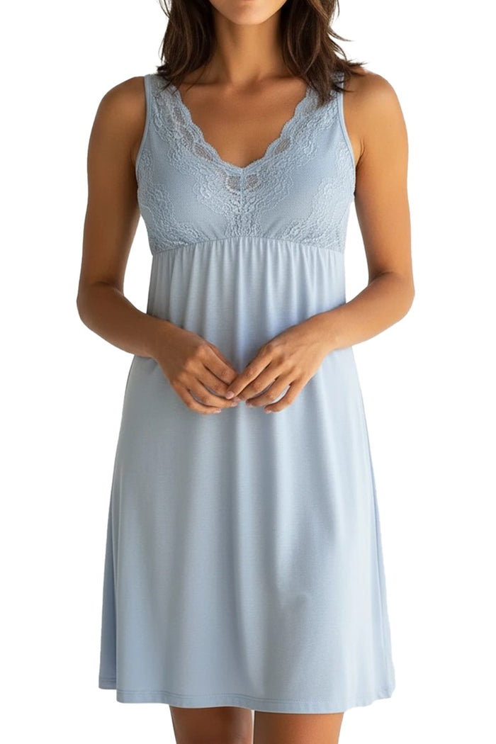 Leslie Tank Chemise Robe Set