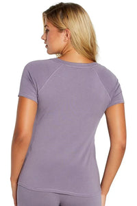 Olivia Short Sleeve Henley Tee