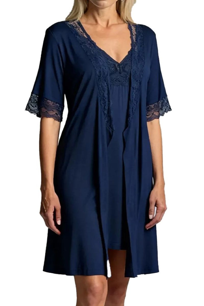 Penelope Tank Chemise Robe Set