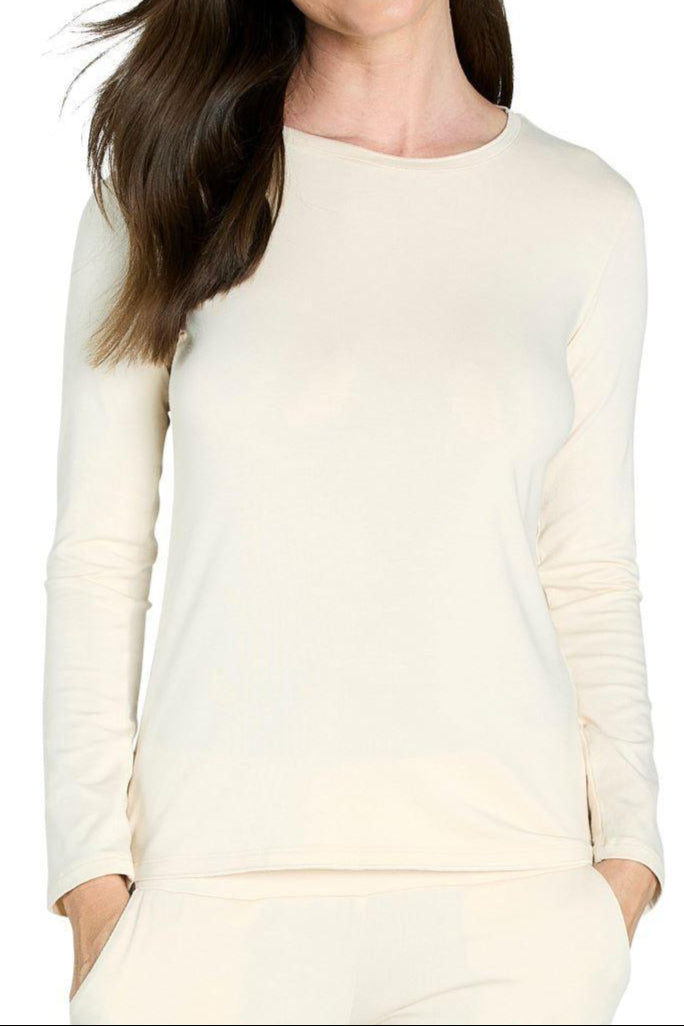 Beyond the Basics Long Sleeve Crew Neck Tee - Twelve Eighty Eight Layering twelveeightyeight.com