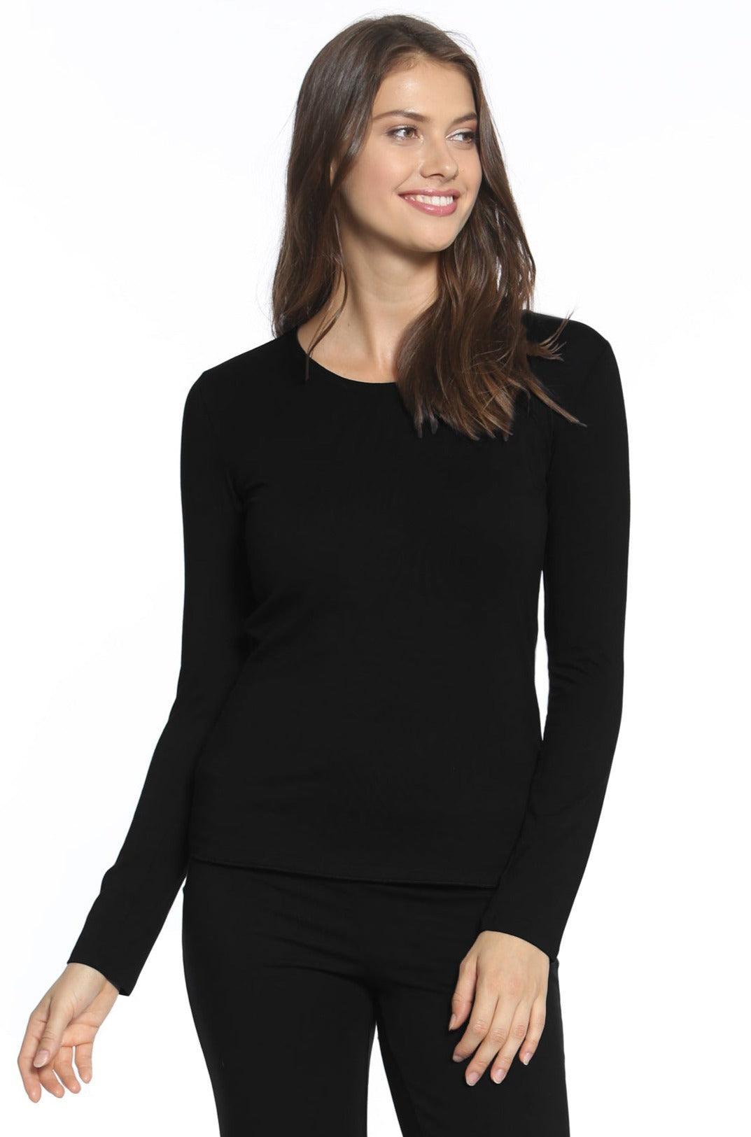 Beyond the Basics Long Sleeve Crew Neck Tee - Twelve Eighty Eight Layering twelveeightyeight.com