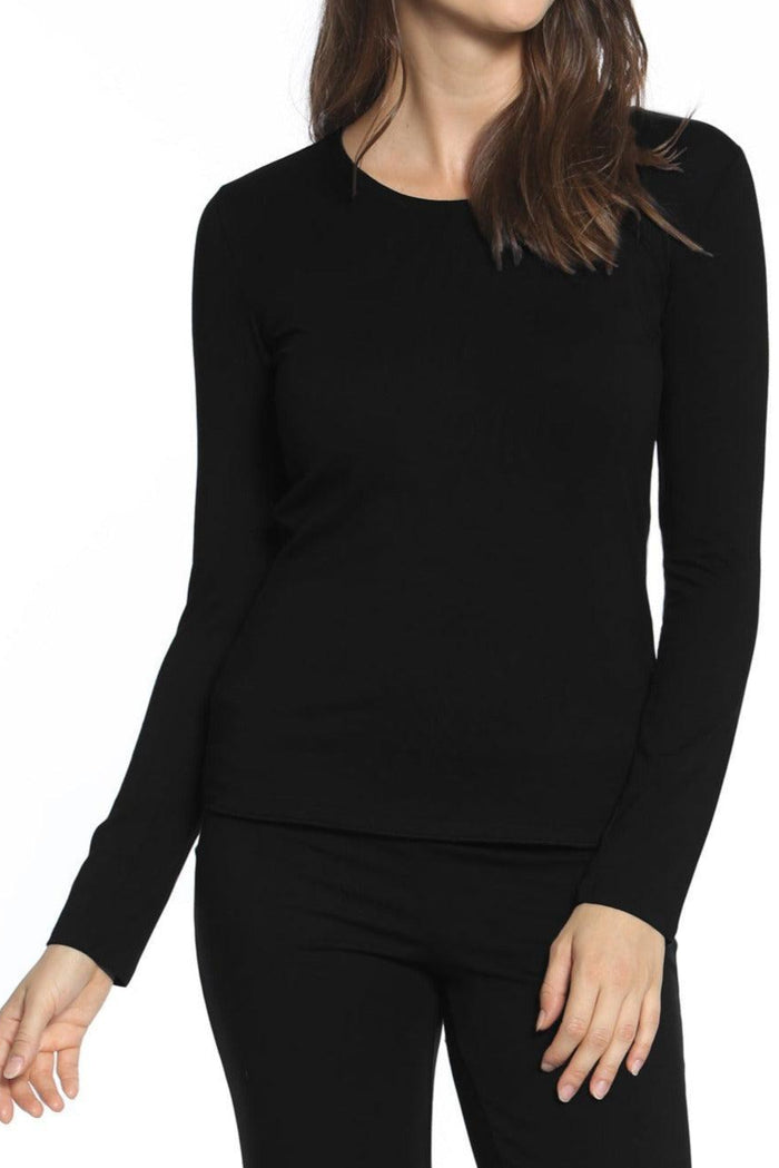Beyond the Basics Long Sleeve Crew Neck Tee - Twelve Eighty Eight Layering twelveeightyeight.com