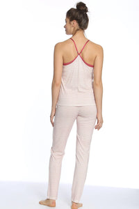 Bridgette Racerback Camisole Full Length Pant PJ Set - Clearance Rack - Twelve Eighty Eight PJ Sets twelveeightyeight.com