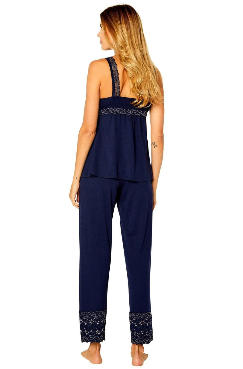 Coco Tank Camisole Full Length Pant PJ Set - Clearance Rack - Twelve Eighty Eight PJ Sets twelveeightyeight.com