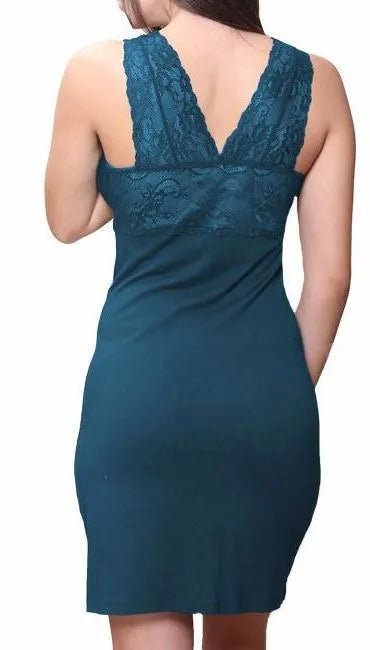 Double V Neck Tank Chemise - Clearance - Twelve Eighty Eight Chemise twelveeightyeight.com