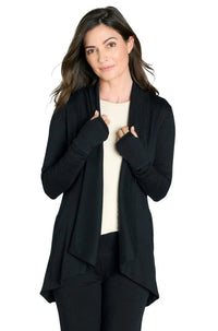 Draped Cardigan - Twelve Eighty Eight Loungewear twelveeightyeight.com