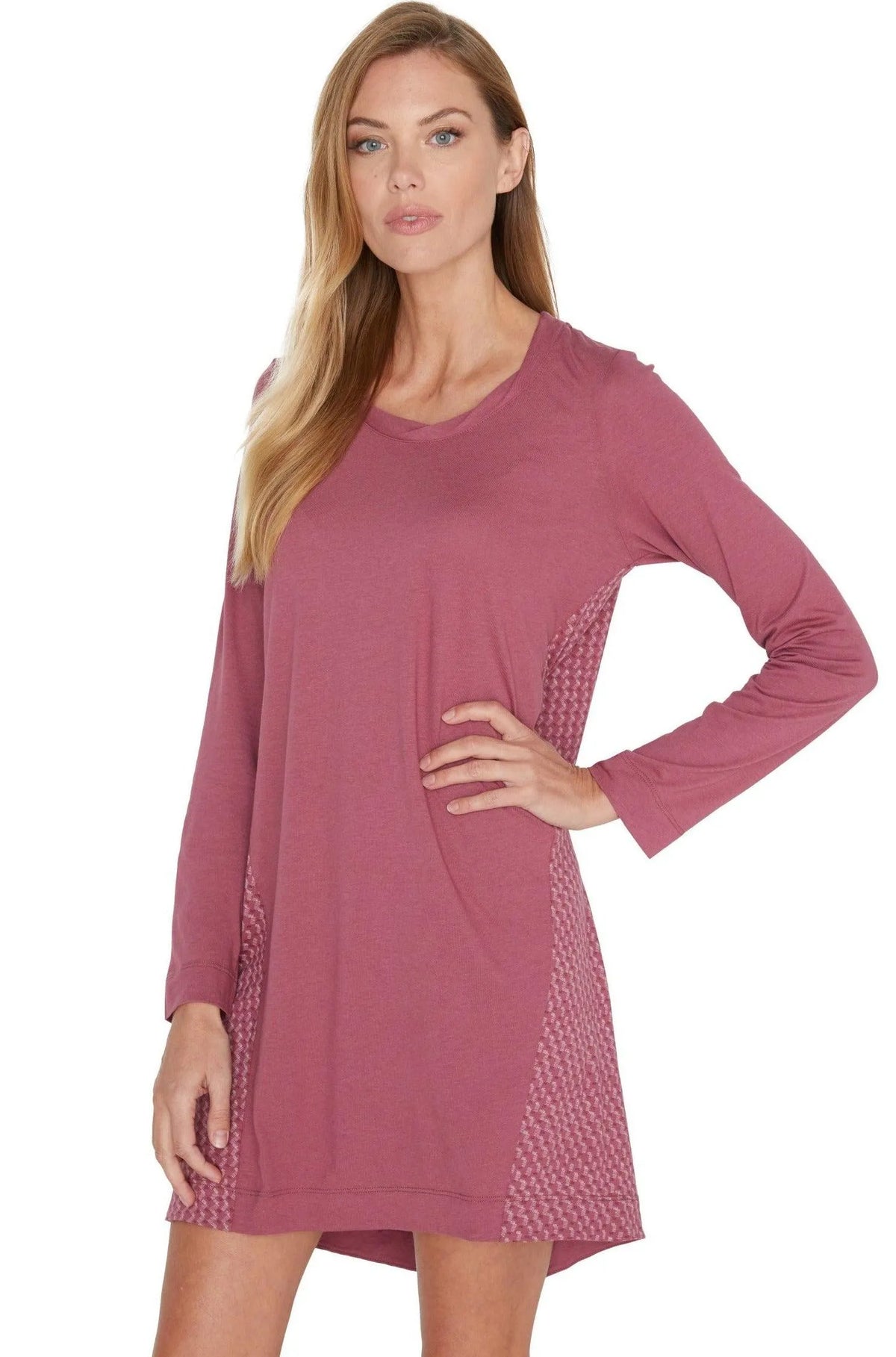 Elyse Long Sleeve Sleepshirt - Clearance Rack - Twelve Eighty Eight Sleepshirt twelveeightyeight.com