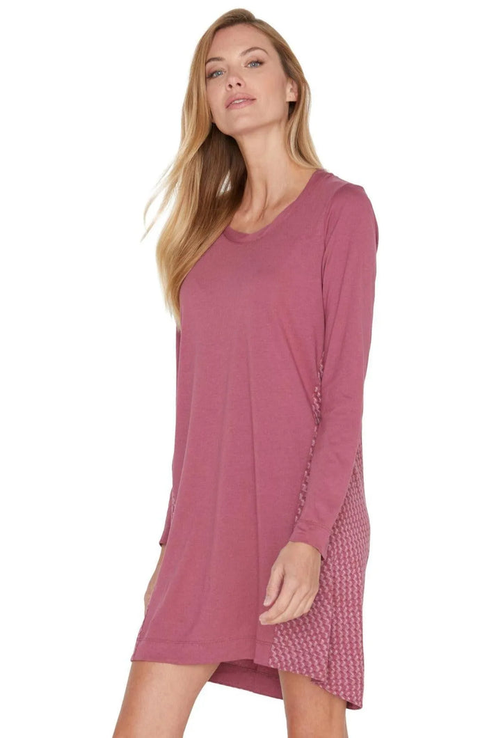 Elyse Long Sleeve Sleepshirt - Clearance Rack - Twelve Eighty Eight Sleepshirt twelveeightyeight.com