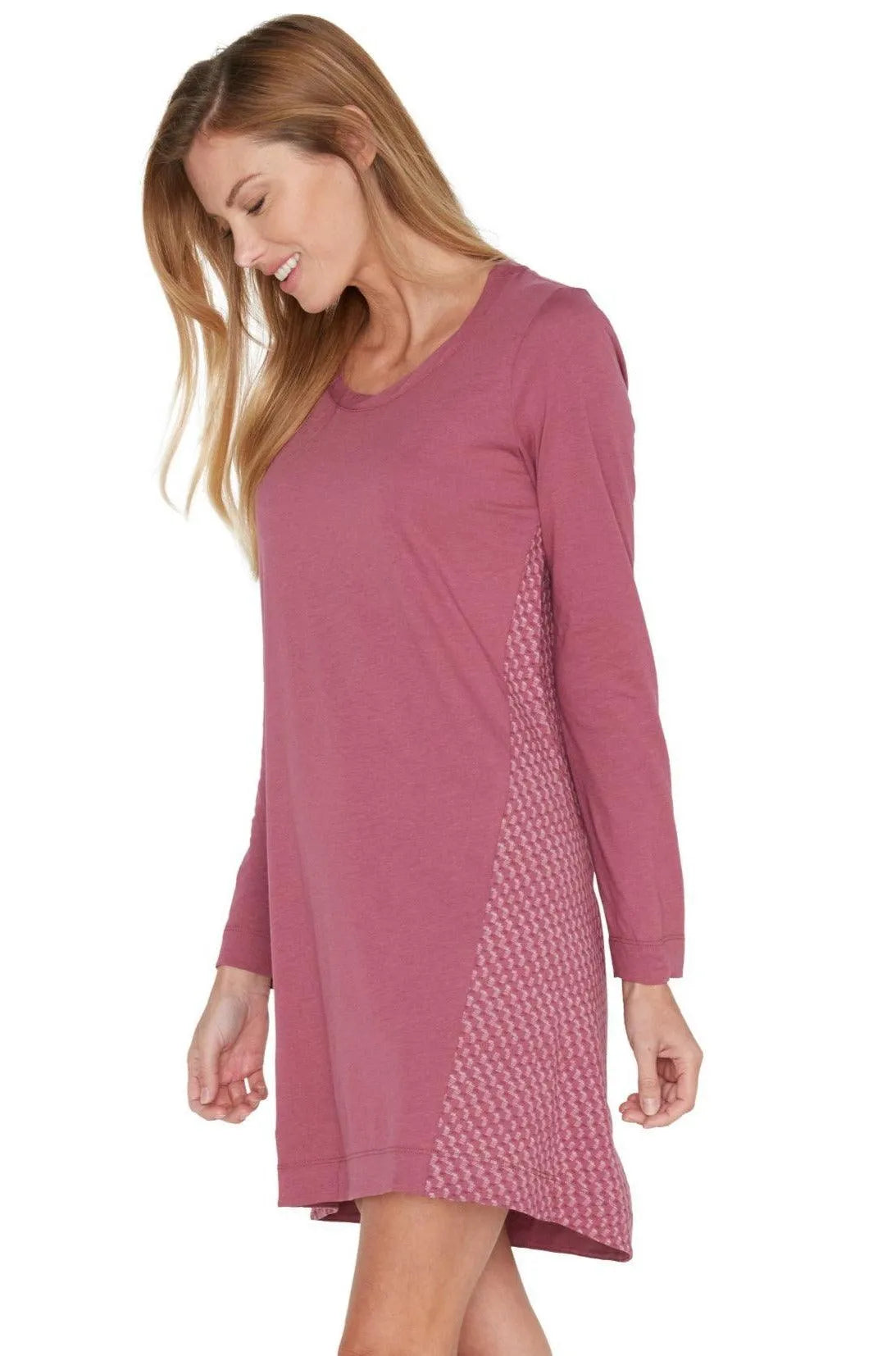 Elyse Long Sleeve Sleepshirt - Clearance Rack - Twelve Eighty Eight Sleepshirt twelveeightyeight.com