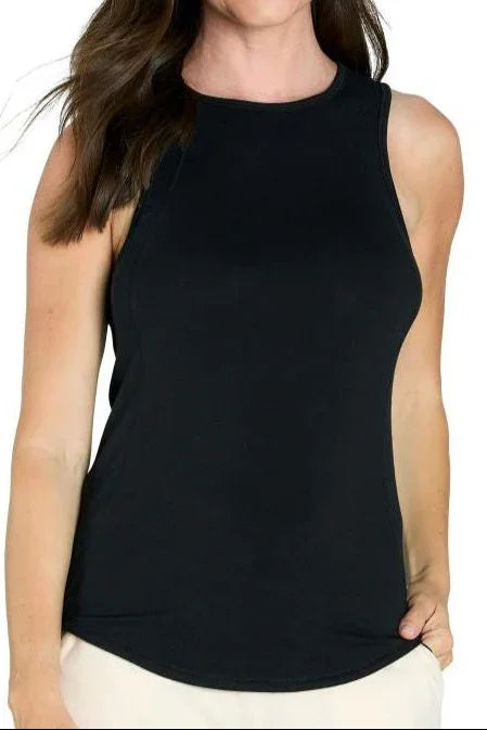 High Neck Tank Top - Twelve Eighty Eight Layering twelveeightyeight.com