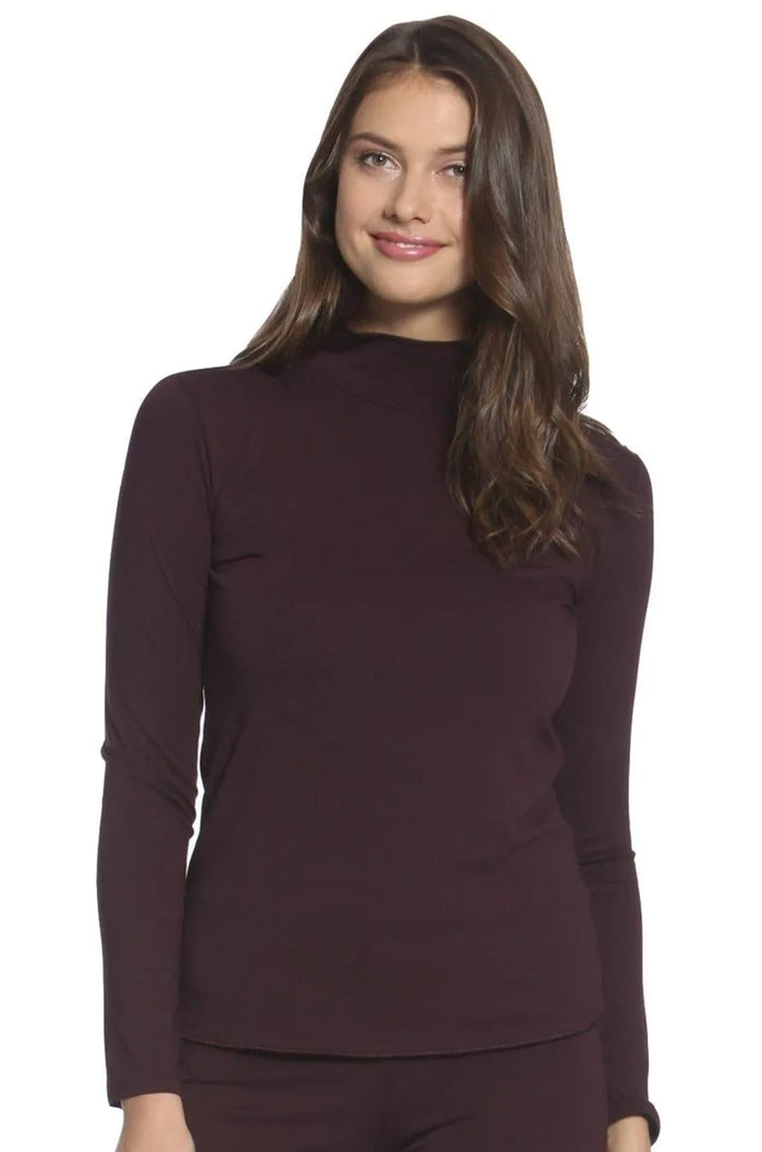 Long Sleeve Mock Neck Tee - Sales Rack - Twelve Eighty Eight Layering twelveeightyeight.com