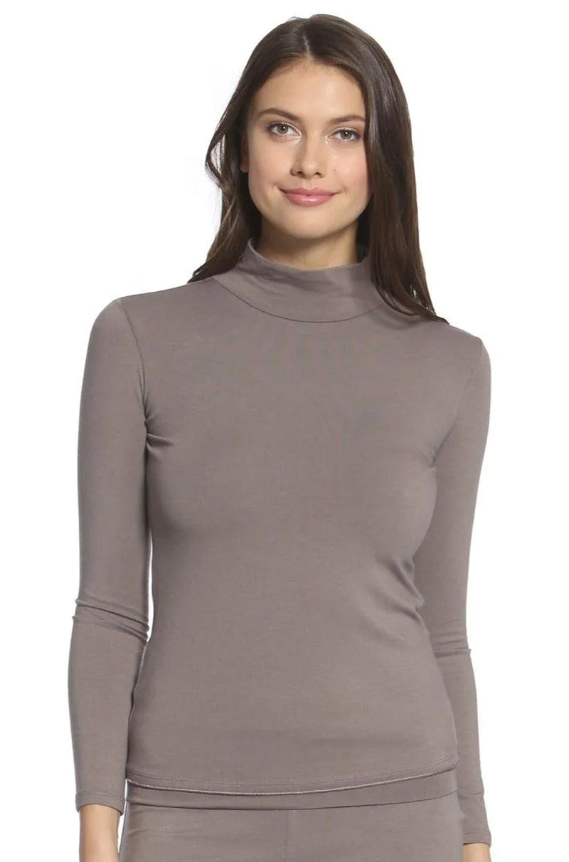Long Sleeve Mock Neck Tee - Sales Rack - Twelve Eighty Eight Layering twelveeightyeight.com