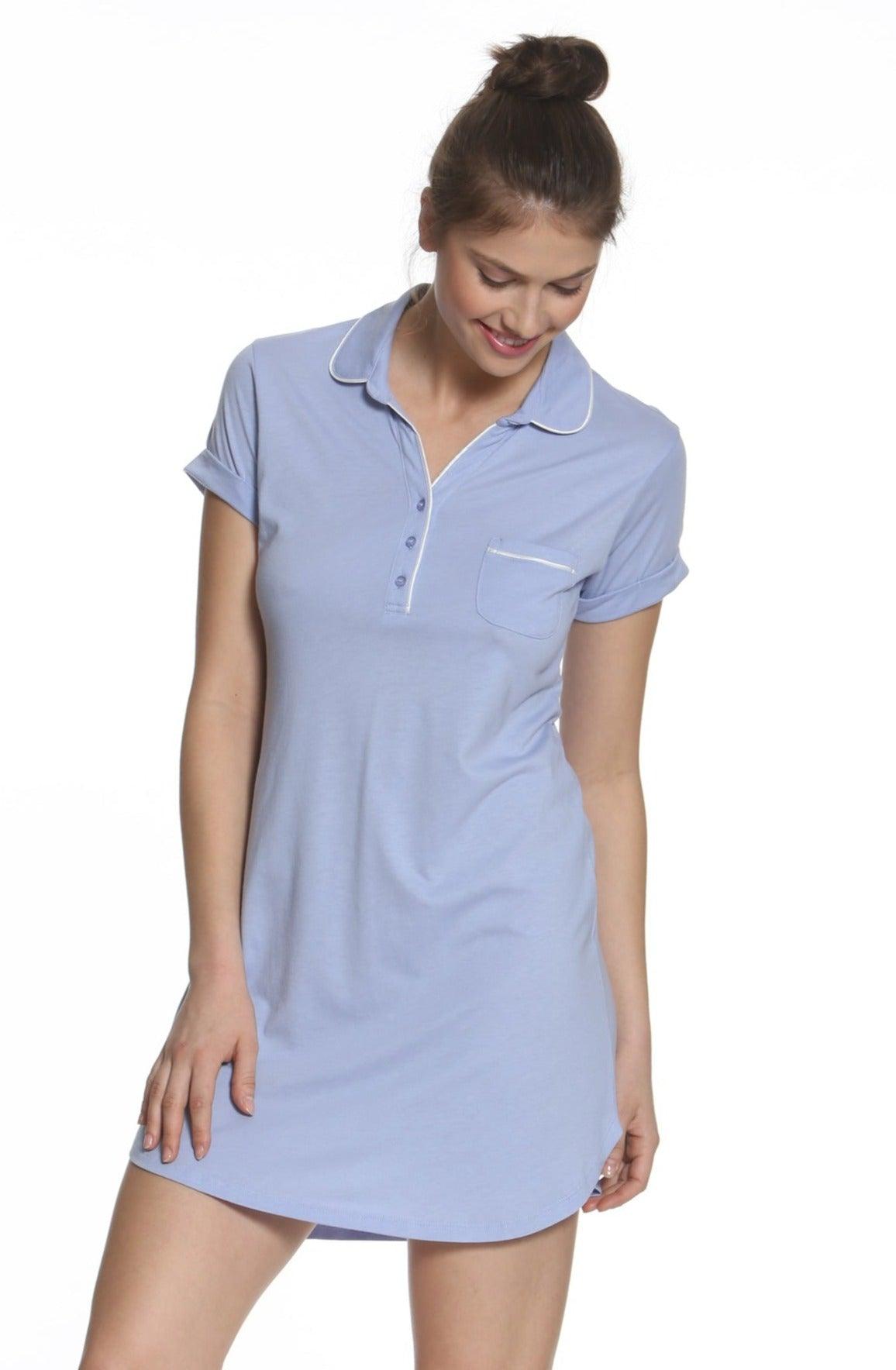Short Sleeve Pullover Sleepshirt - Clearance Rack - Twelve Eighty Eight Sleepshirt twelveeightyeight.com