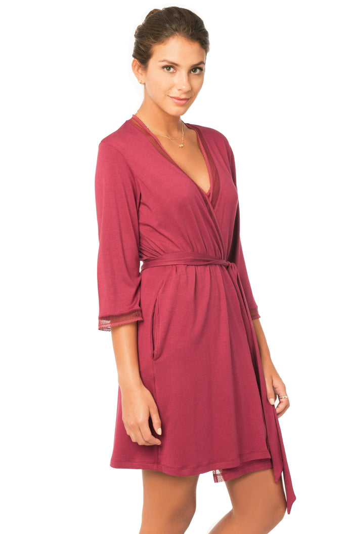 Rebecca Elbow Sleeve Robe - Sales Rack - Twelve Eighty Eight Robe twelveeightyeight.com