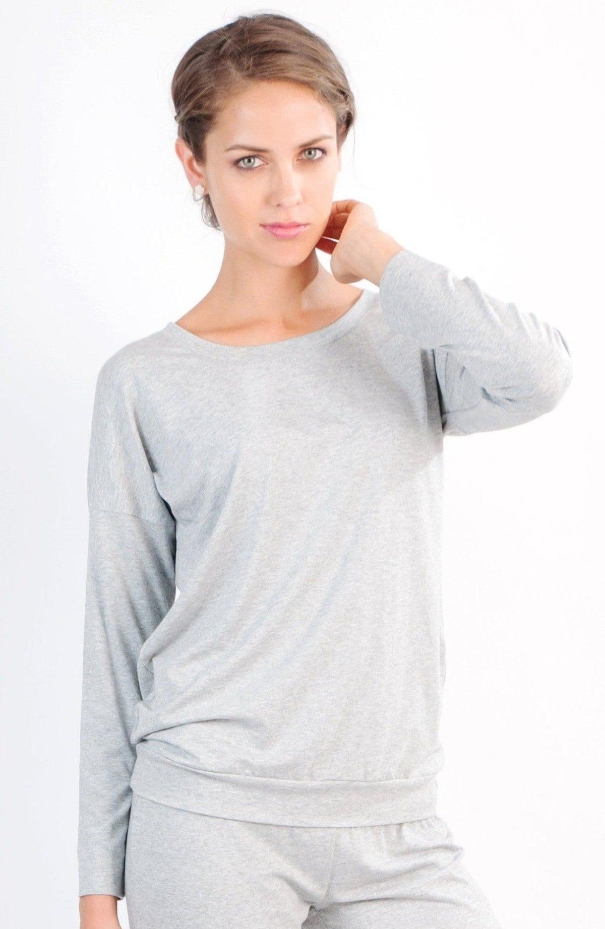 Relaxed Long Sleeve Pullover - Twelve Eighty Eight Layering twelveeightyeight.com