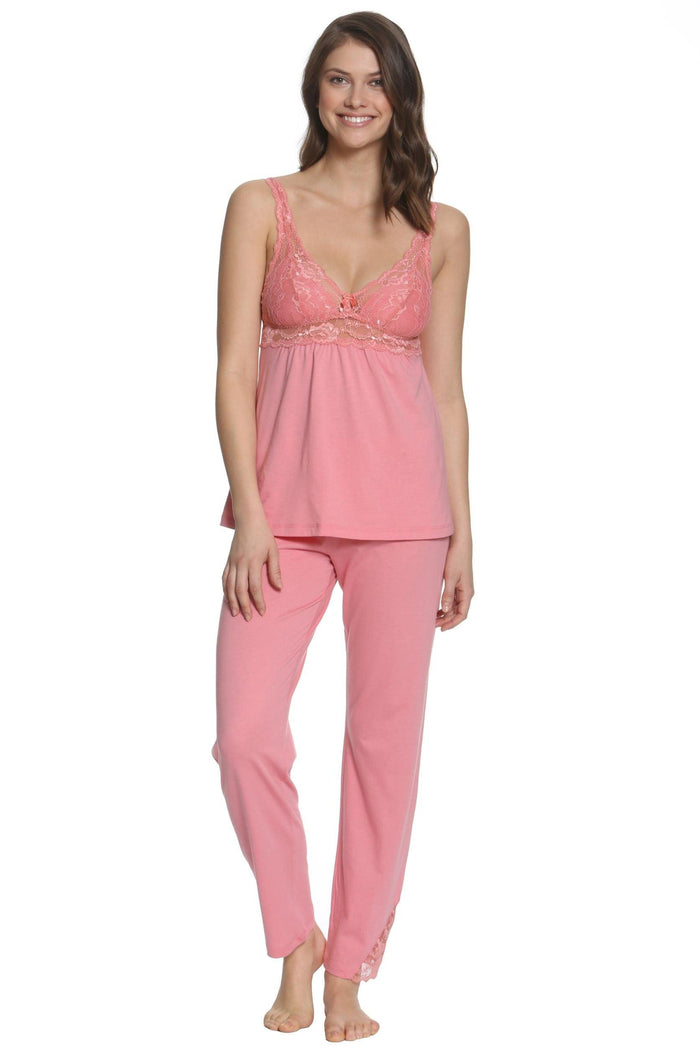 Tank Camisole Full Length Pant PJ Set - Clearance Rack - Twelve Eighty Eight PJ Sets twelveeightyeight.com