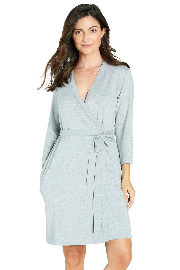 Three Quarter Sleeve Robe - Twelve Eighty Eight Robe twelveeightyeight.com